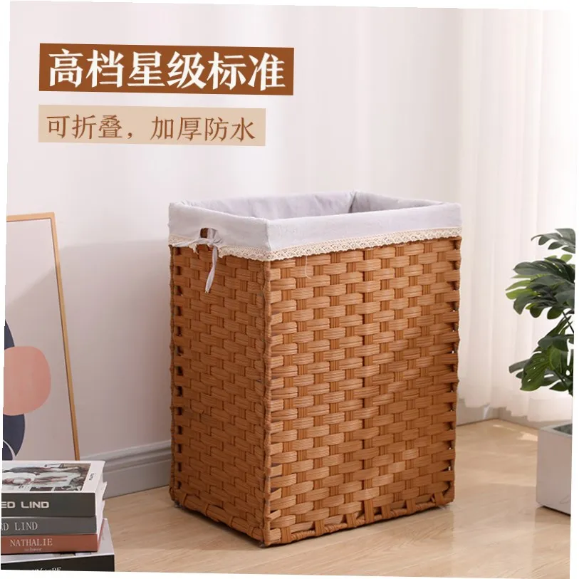 

Household cleaning dirty clothes basket, waterproof bathroom dirty clothes basket, hotel bathroom laundry basket, clothes storag