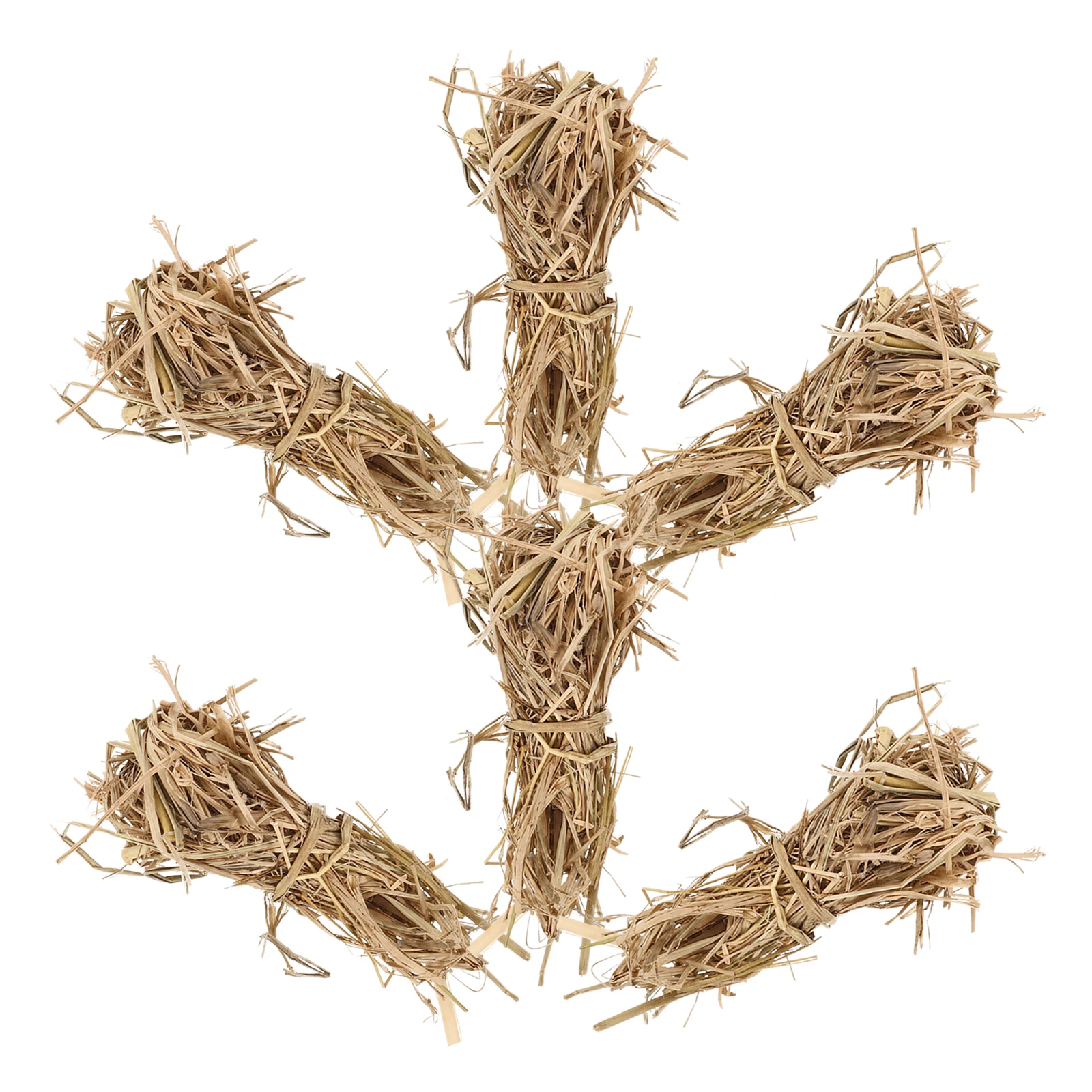 

1 set Half Pound Nesting Straw for Chicken Coop Bedding Shredded Grass Pad Comfortable Design Non Piercing Eggs Warmth Keeping