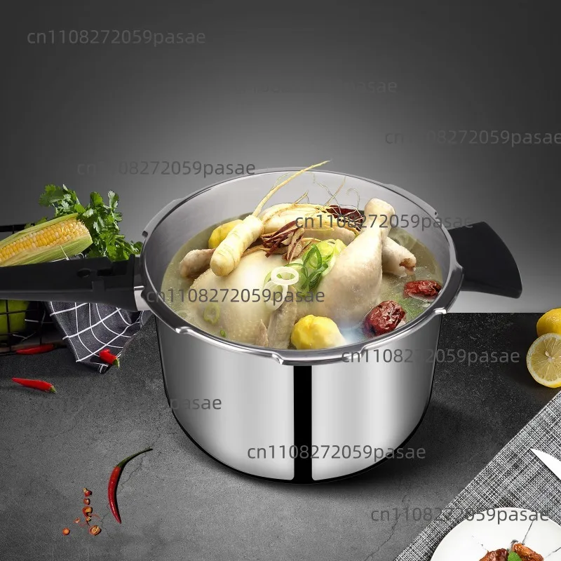Lennon Dual-Handle Soup & Stock Pot High-Pressure Steaming Cooker Gas Induction Compatible