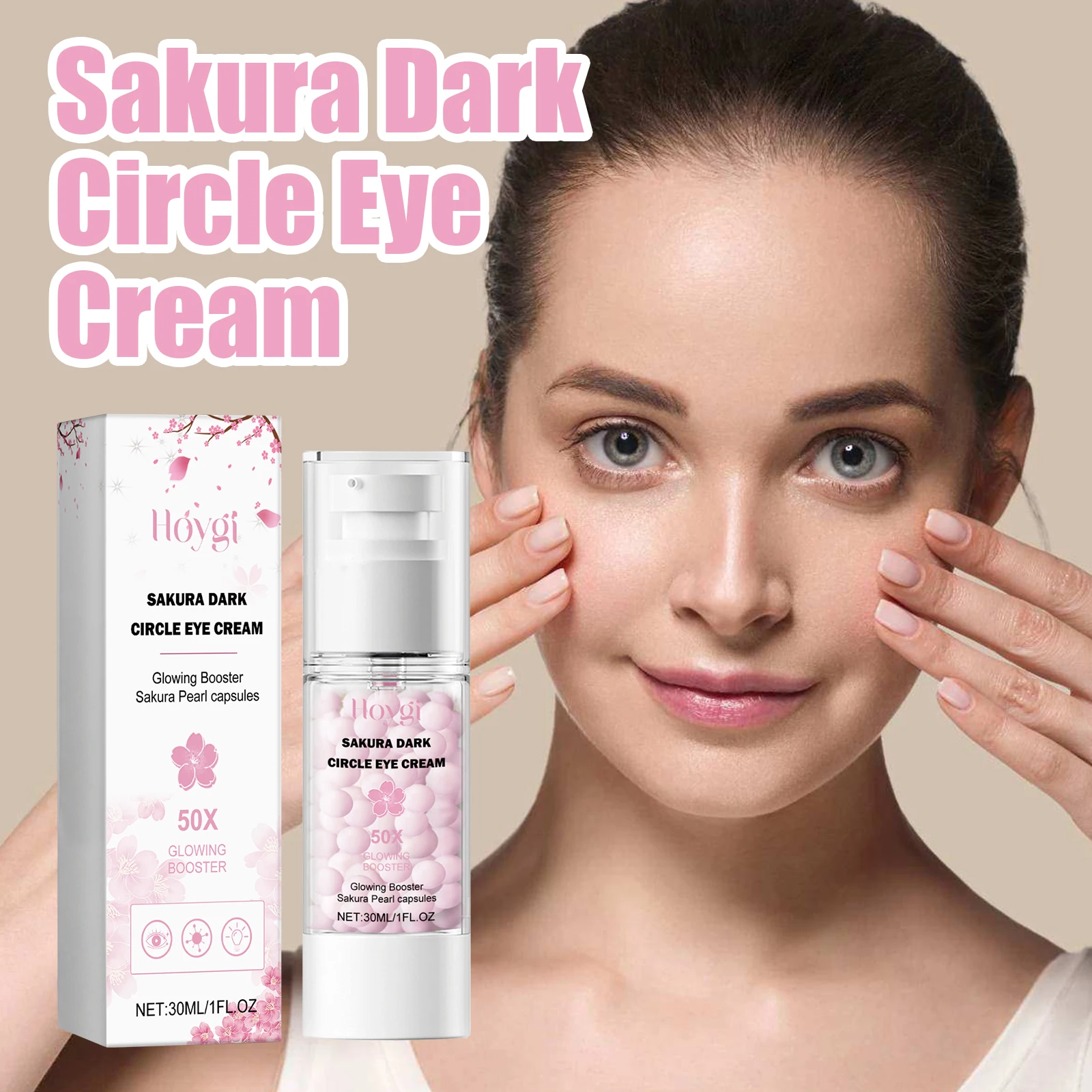 Sakura Moisturizing Cream Improving Dryness Roughness Brighten Skin Tone Fade Dark Spot Nourishing Moisturizing Body Lotion
