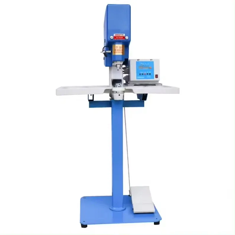 High Quality Semi-automatic Self-wrapping Cloth Button Machine Garment Button Machine