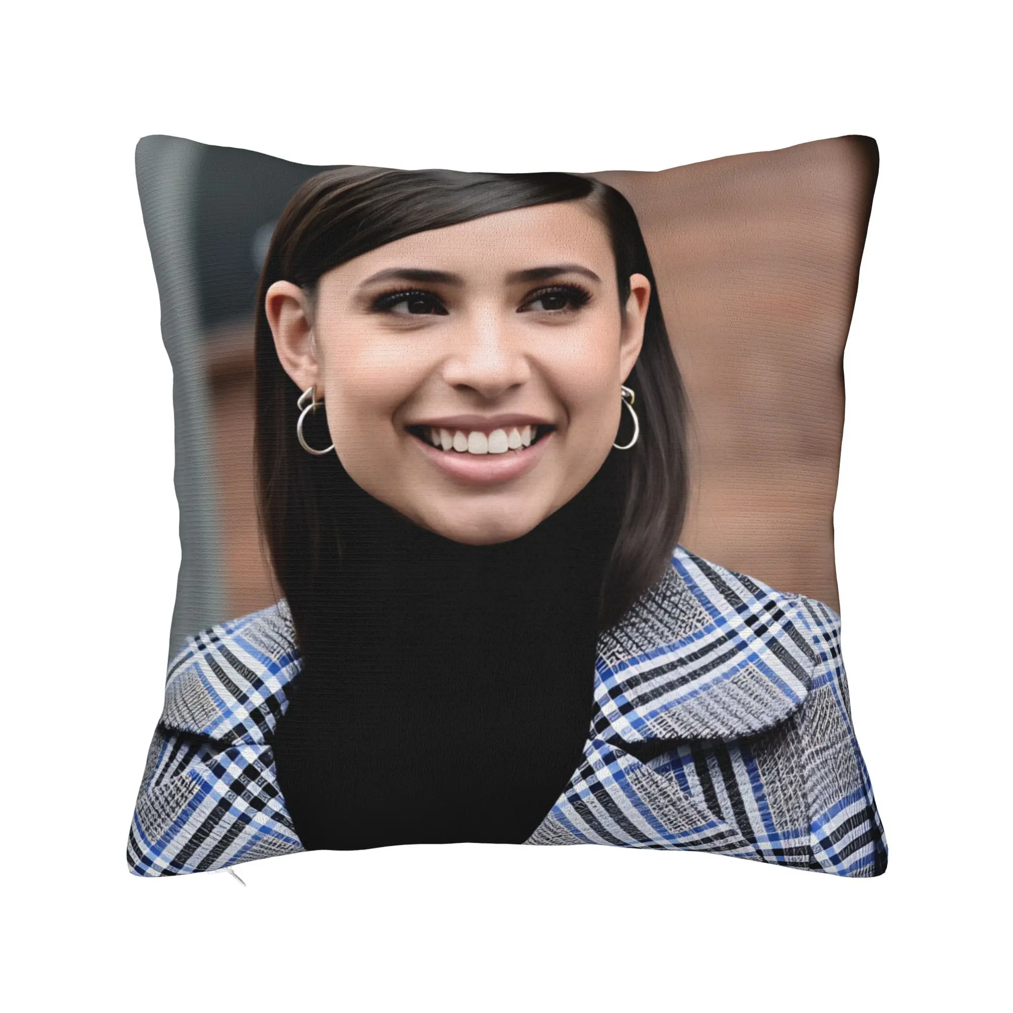Pillow Case S-Sofia C-Carson Square  Pillow Cover For Sofa Home Decor Vintage Pillowcases