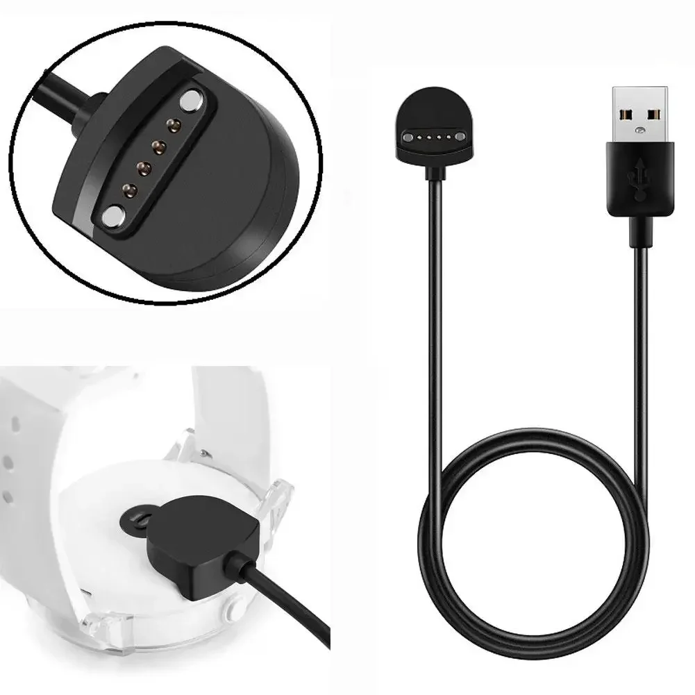 USB Fast Charging Cable for Ticwatch S E Smartwatch  Replacement Charger Adapter Accessories