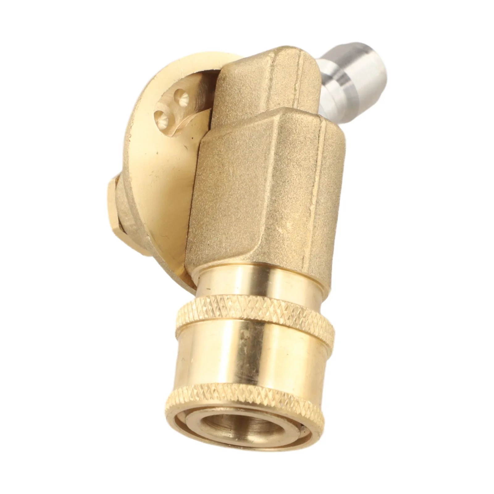 

Поворотный соединитель для мойки высокого давления с 7 регулируемыми углами и вращением на 240 градусов для сложных работ по уборке на открытом воздухе