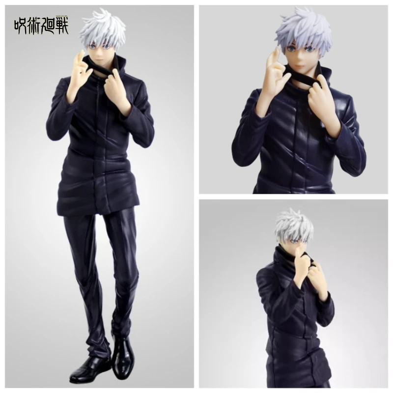 Jujutsu Kaisen อะนิเมะ Satoru Gojo ยืนท่าทาง Action Figure สะสมเครื่องประดับตกแต่งเด็กของขวัญวันเกิดของเล่น