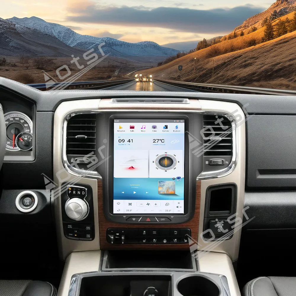 10.4'' Android 13 For Dodge RAM 1500 2011-2017 Car Multimedia Radio Stereo Video Player GPS Navigation Head Unit Carplay DSP BT