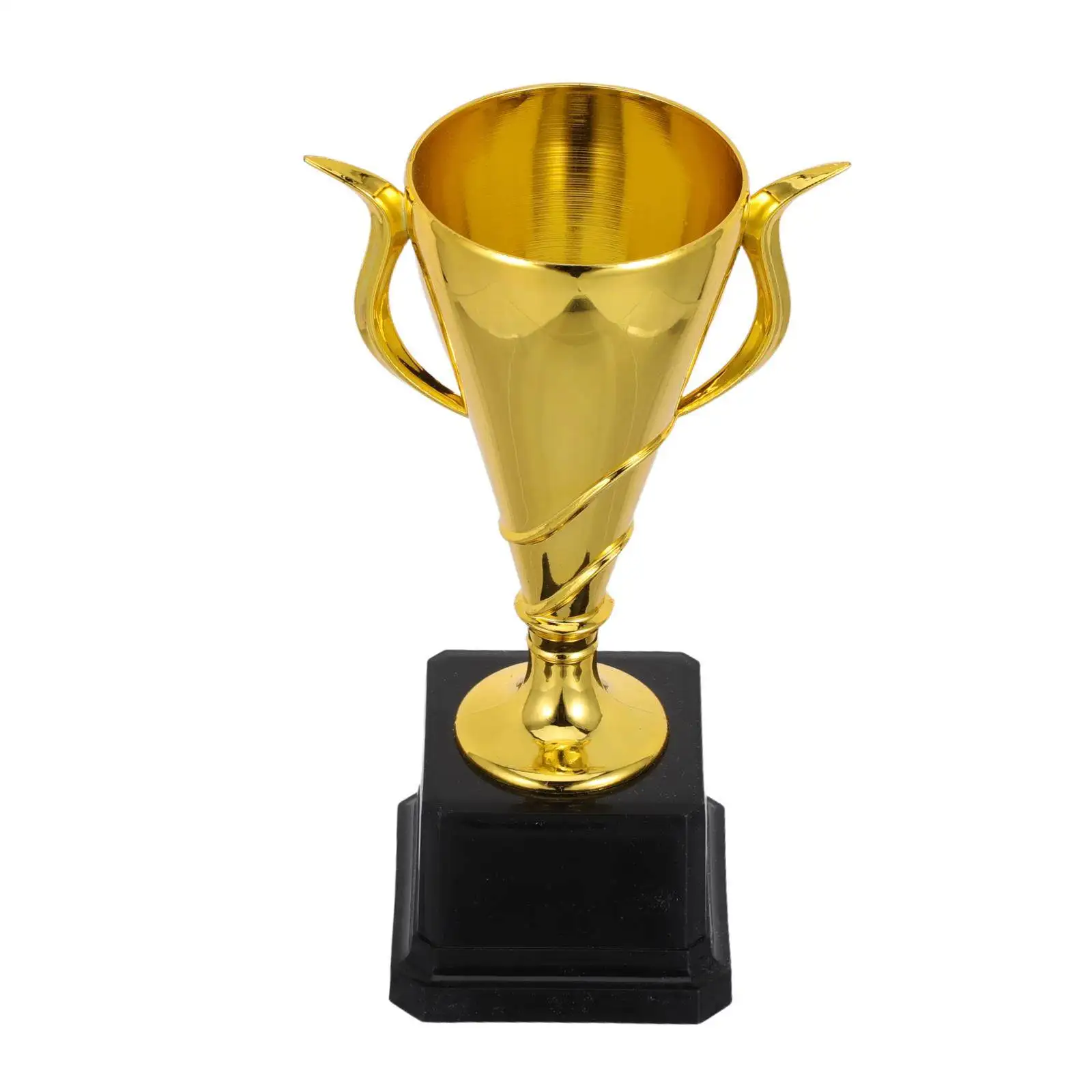 Gold Award Trophy Cup Lightweight Plastic Sports Competition Prize First Place Reward for School Soccer Basketball Party Favor