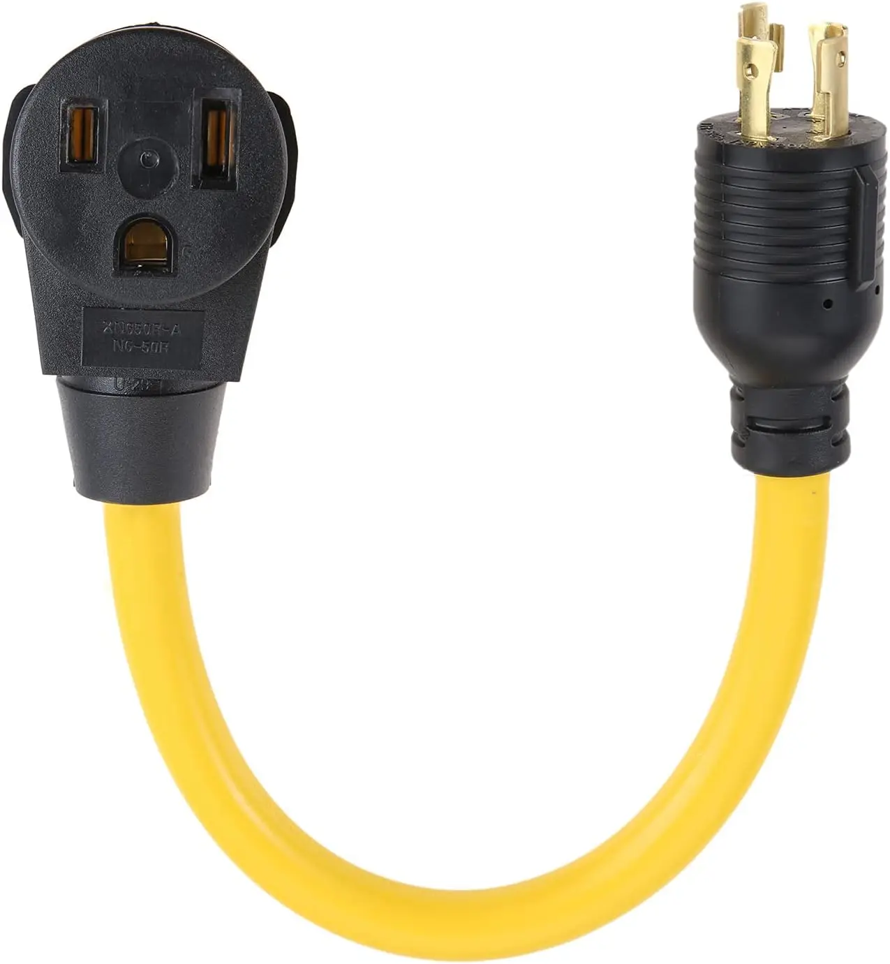 

Nema L14-30P To 6-50R Generator Welder Pter Plug Cord 1.5Ft, 4 Prong To 3 Prong Generator Pter 125/250V, Heavy Duty Welder Ptor