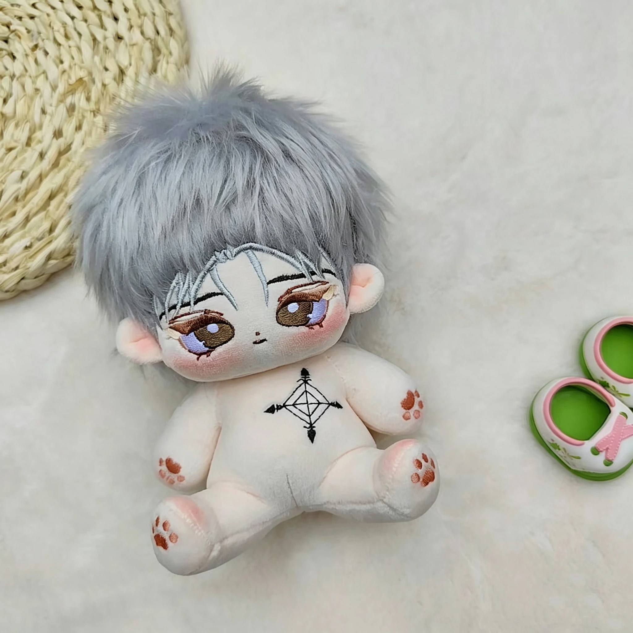

20CM BL Korean Manhwa The Boundary of Delusion Anime Figures Cosplay Dress Up Cotton Doll Kawaii Plush Toys Gifts