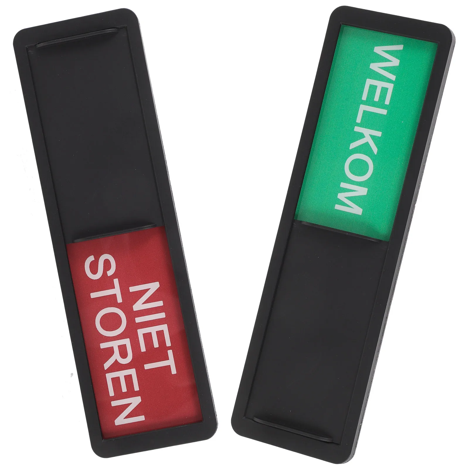 

2 шт. легких магнитных табличек-слайдеров «Не беспокоить» для дверей офисов, гостиничных номеров, с функцией приветствия