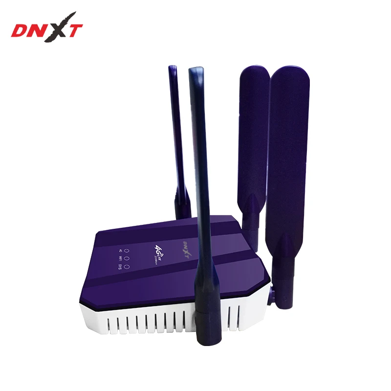 DNXT B818 300Mbps Wireless Modem 3G 4G Wifi Router Hotspot LTE Wi-Fi External 4 Antenna Networking WAN/LAN Sim Card Modem
