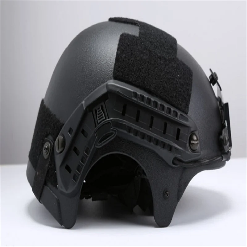 IBH Tactical Helmet Airsoft Hunting Helmets With Guide Rail Outdoor Sport Paintball Protective Headgear