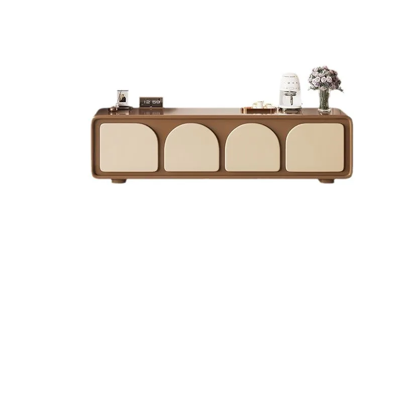 

French style, TV cabinet, floor to ceiling, high style, living room, simple, small apartment