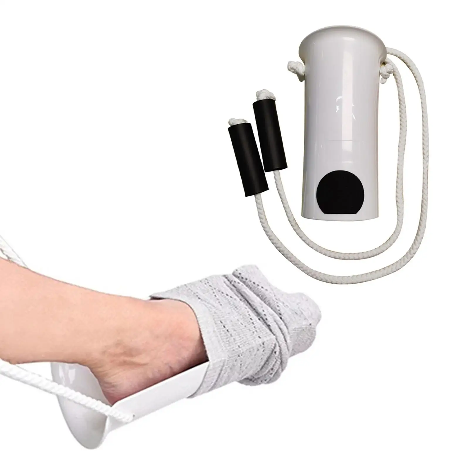 Sock Aid Kit Practical Stocking Portable Equipment Flexible Putting on Sock Helper Mobility Aids for Hotel Home Disabled