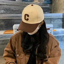 Fashion Classic Cap Women Spring Summer Color Block Letters Trend Hat Men Adjustable Sport Baseball Cap Female Youth Girls