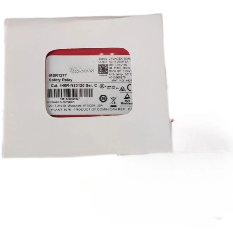 

Реле безопасности 440R-N23126 Новое оригинальное оригинальное пятно