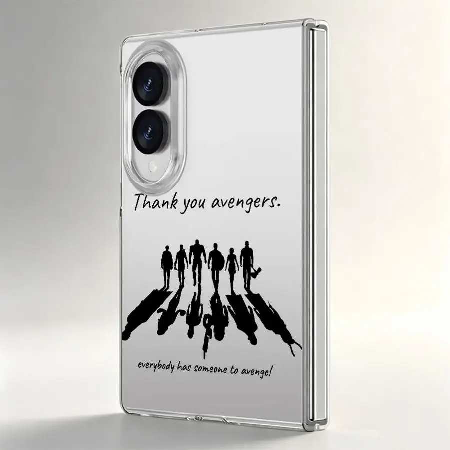Phone Funda Case for Samsung Galaxy Z Fold 8 ZFold 8 PC Hard Luxury ZFold8 Engers