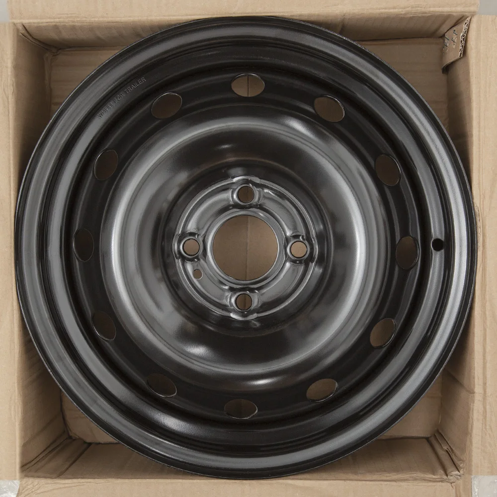 

Black Steel Wheel Rim 15 Inch 5.5J Direct Fit Replacement For Toyota Yaris 2006-2012
