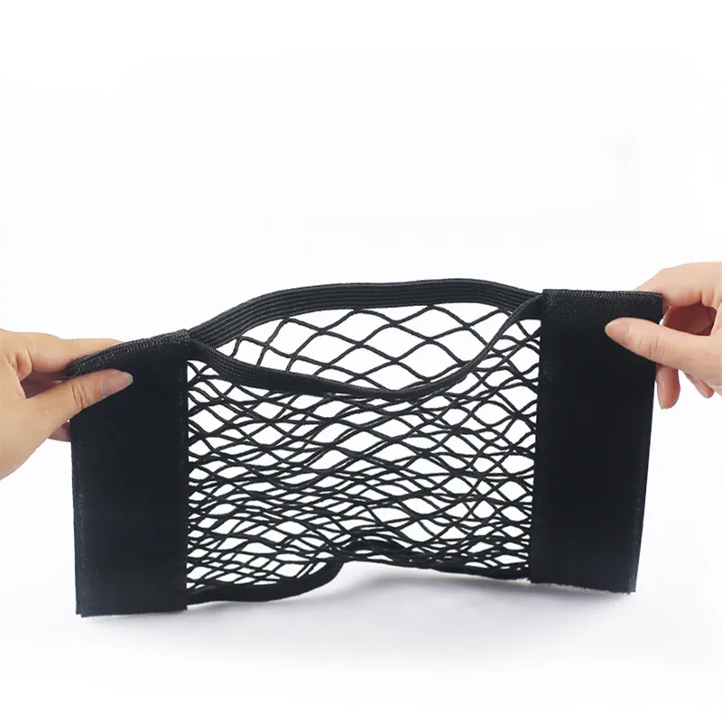 Car Back Rear Trunk Storage Net Seat Elastic String Net for Skoda Octavia 2 3 a5 rapid kodiaq fabia karoq Citigo FABIA FELICIA