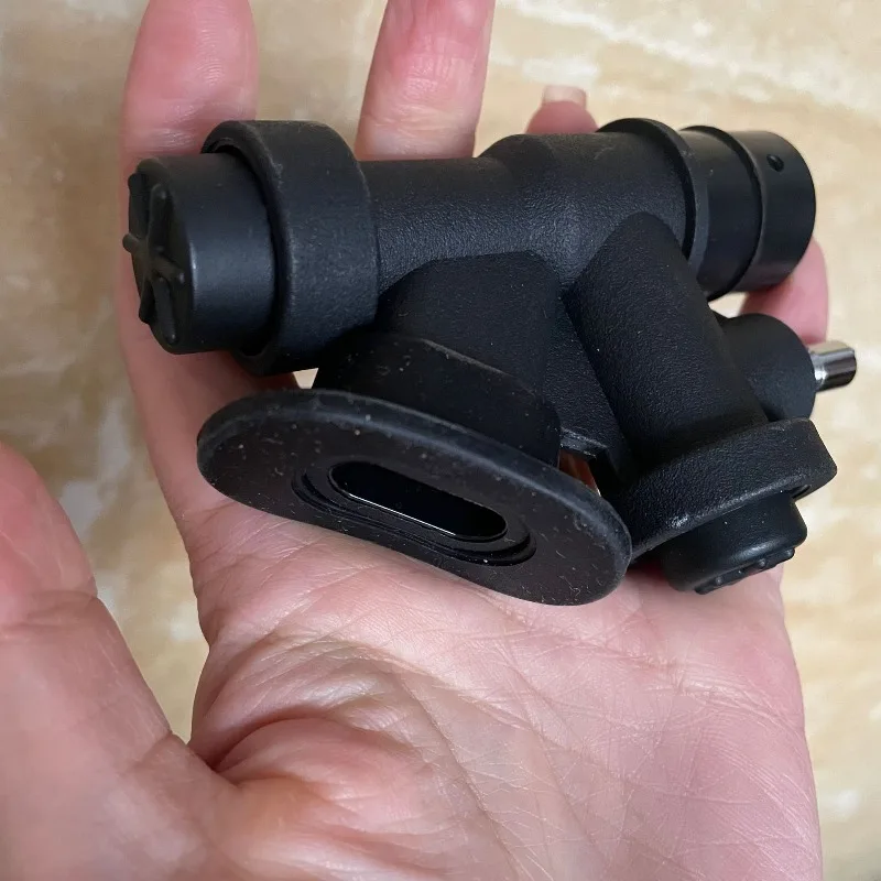 صمام الشحن والعادم K Valve BC مع أنبوب بطن مقاس 1 بوصة #2