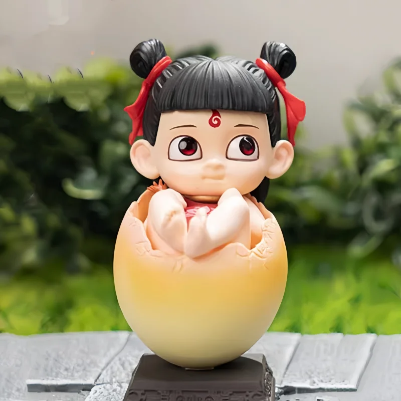 In Stock Nezha'S Demon Child Descendants Egg Pet Series Blind Box Trendy Play Ao Bing Dolls Toys Ornament Handmade Holiday Gifts