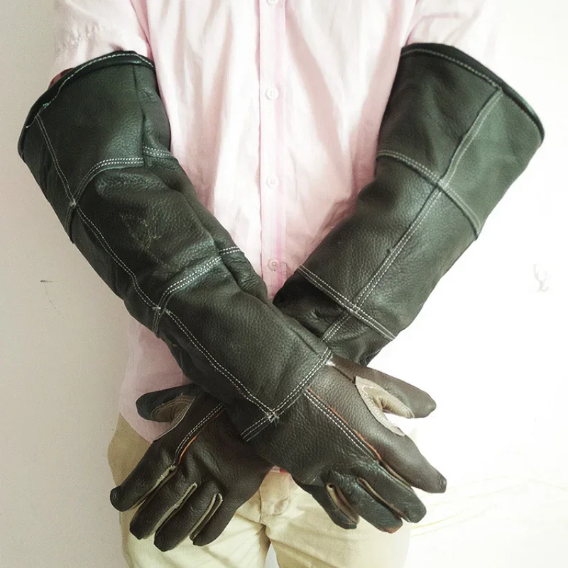 Bite Resistant Gloves For Dog Cat Bird Snake Reptile Grooming Animal Handling Gloves Bite Proof view 2