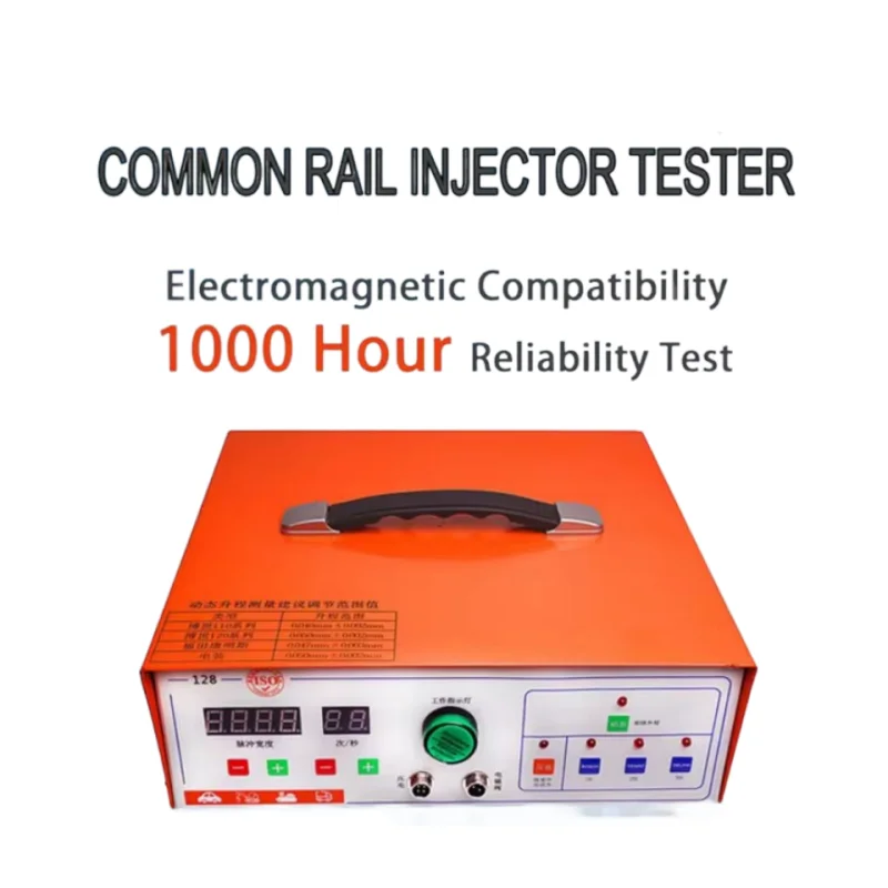 128 Common Rail Injector AHE Stage 3 Stroke Nozzle Pressure Tester for Cummins Bosch Denso Piezo Test Function Automotive Tool
