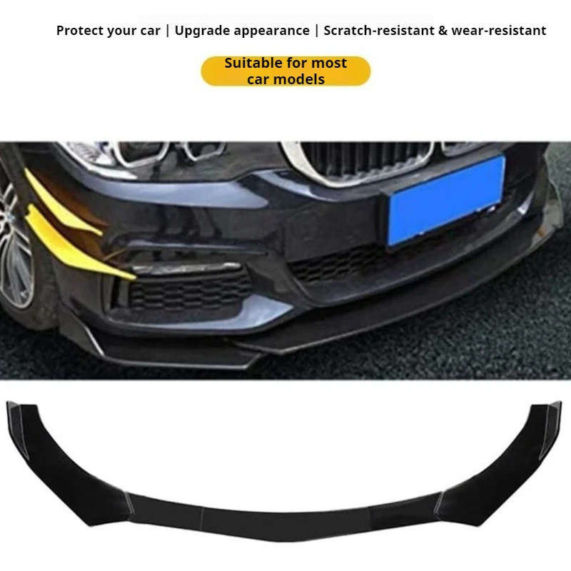 

Universal Car Front Shovel Adjustable Five Segment Front Lips Surround Separator Spoilers Automobiles Exterior Accessories