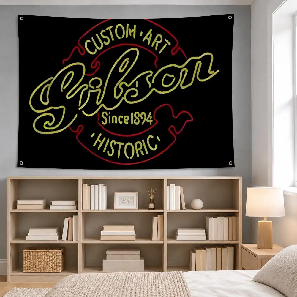 Brand Gibson Flags wall flag fabric hanging flag room decor apartment living room photo corner