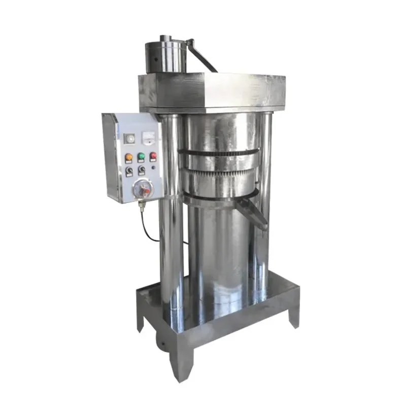 Commercial small hydraulic oil press, automatic rapeseed peanut press, multi-functional sesame oil press