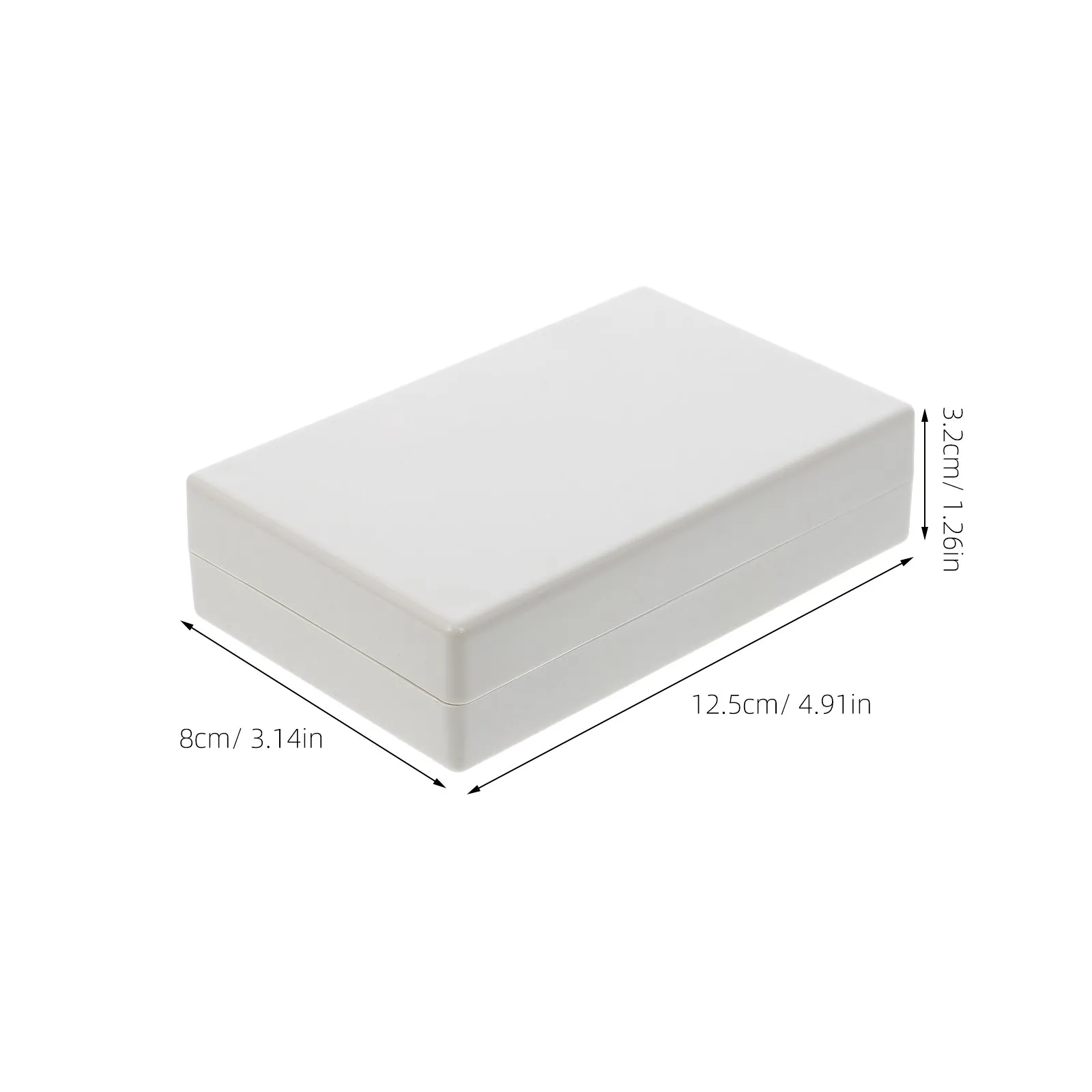 Discreet Secret Hiding Box Plastic Junction Enclosure for Money Valuables Portable Box Universal Electronic