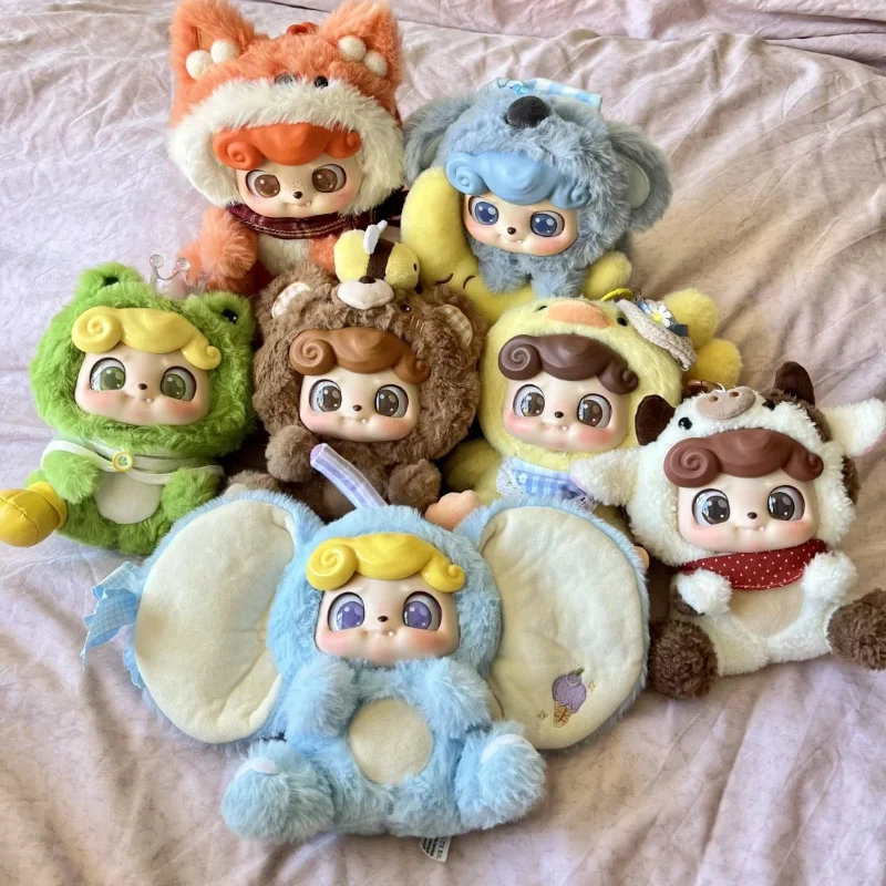 

Genuine Q.Kid Animal Kindergarten Plush Series Blind Box Trend Toys Cute Ornament Doll Fashion Pendant Girls Birthday Gift