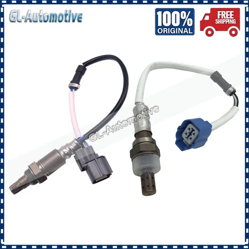 Set (2) Oxygen O2 Sensor For 2005-2006 Honda CR-V 2.4L Up + Downstream