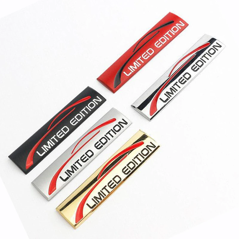 

1 Pieces LIMITED EDITION Logo Metal Emblem Luxury Sport Badge Car Accessories Sticker Fender Trunk Rear Lid Emblem