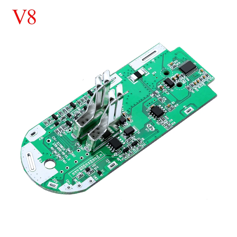 Li-ion Battery Plastic Case Charging Protection Circuit Board Box Shell For Dyson V8 21.6V Absolute Animal Vacuum Cleaner SV10