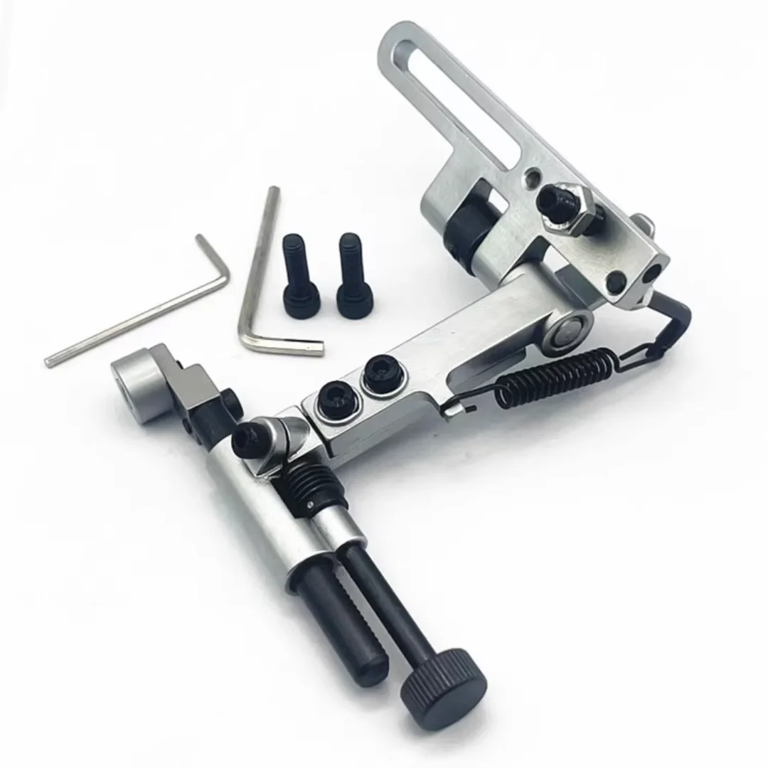 Suspended Edge Guide with Adaptor Bracket for PFAFF 591 592 for Durkopp Adler 867 767 GLODEN WHEEL 8365 244/246/341/8B