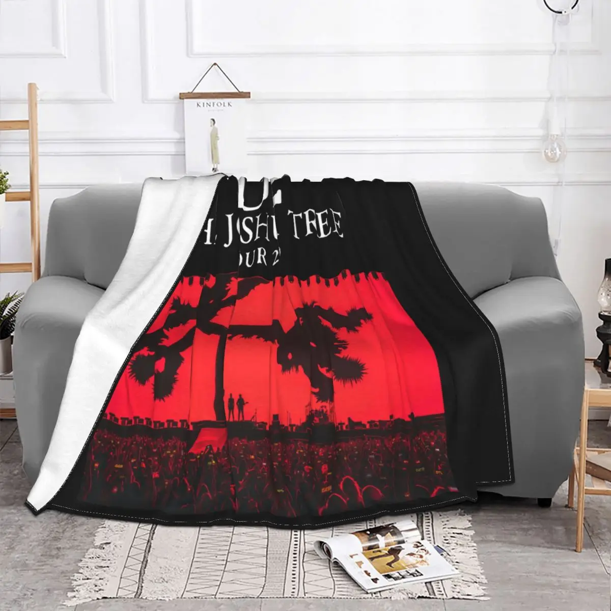 U2 The Joshua Baseball Tree Tour 2019 Hats Merch Pop Australia Music Concert Legend High Quality Hot Fitness Throw Blanket