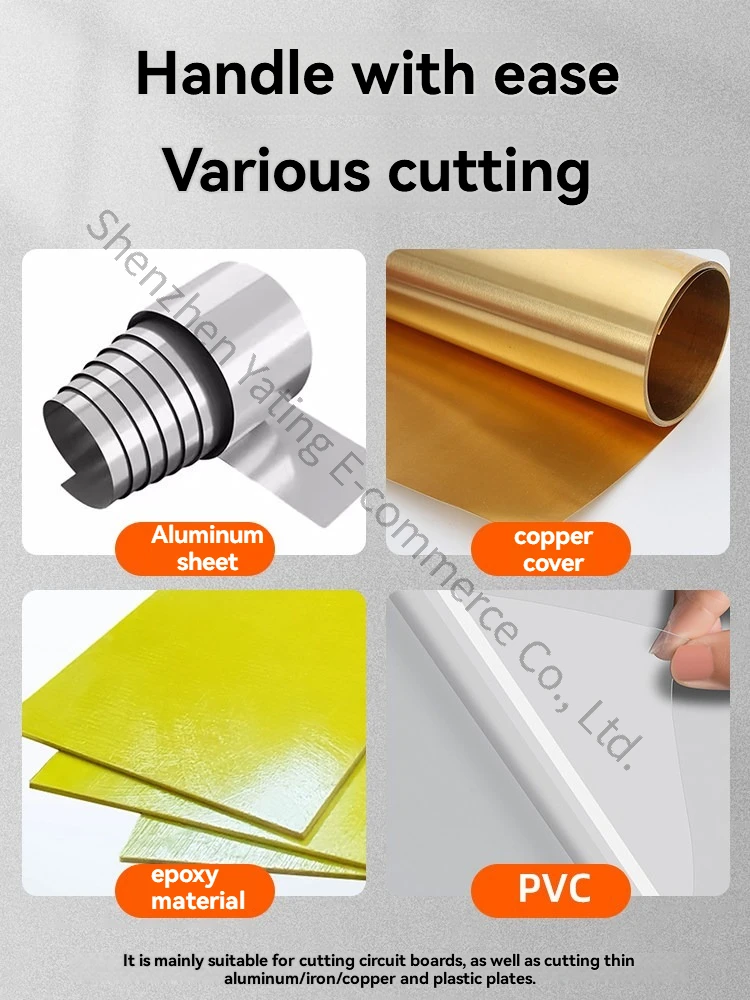 multi-functional paper cutter professional cutting epoxy board thin iron copper aluminum skin circuit board labor-saving cutting