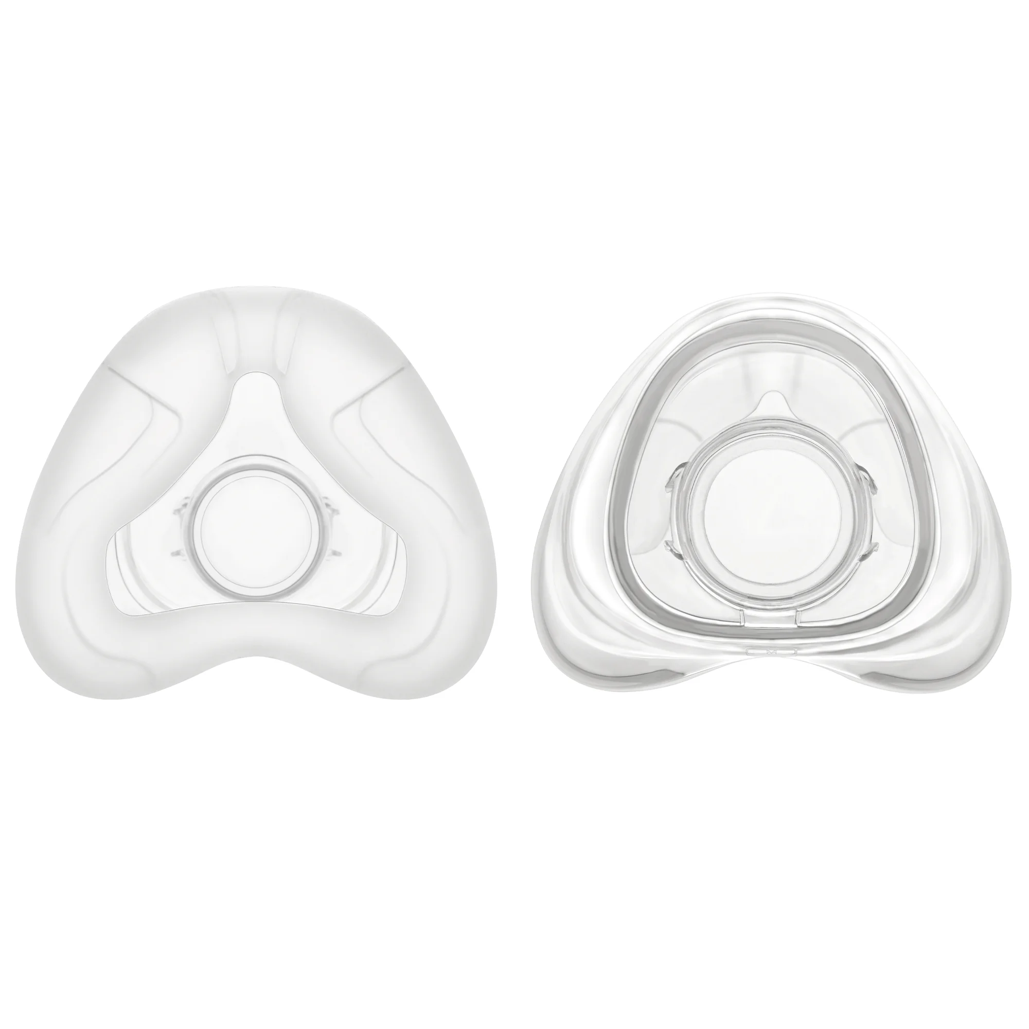 Replacement soft cushion for F20 silicone mask, full face coverage of mouth and nose, comfortable and soft, Size: Medium/Large