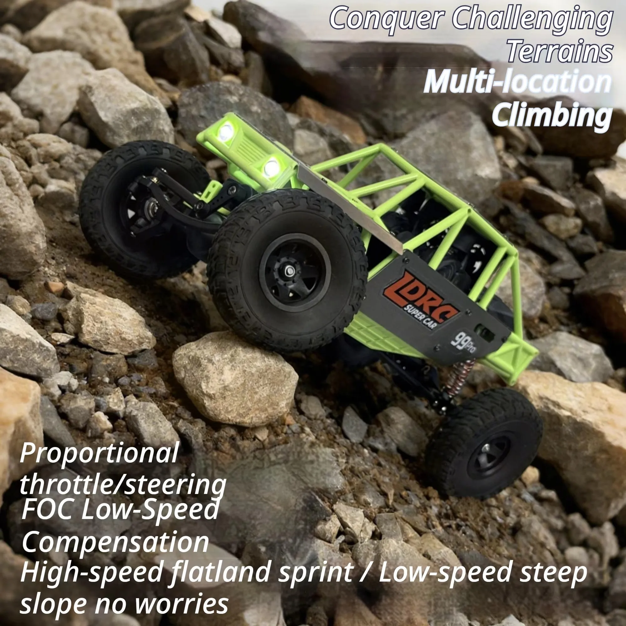 LDRC LD18499PRO 1:18 RC Auto 4 - Servo 9G recensie en prijs