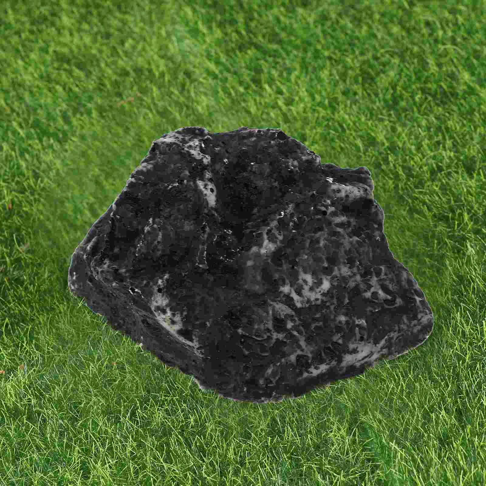 Rock Key Case simulado Stone Hider Spare House Fish Tank Stones Keychain Outdoor Saver