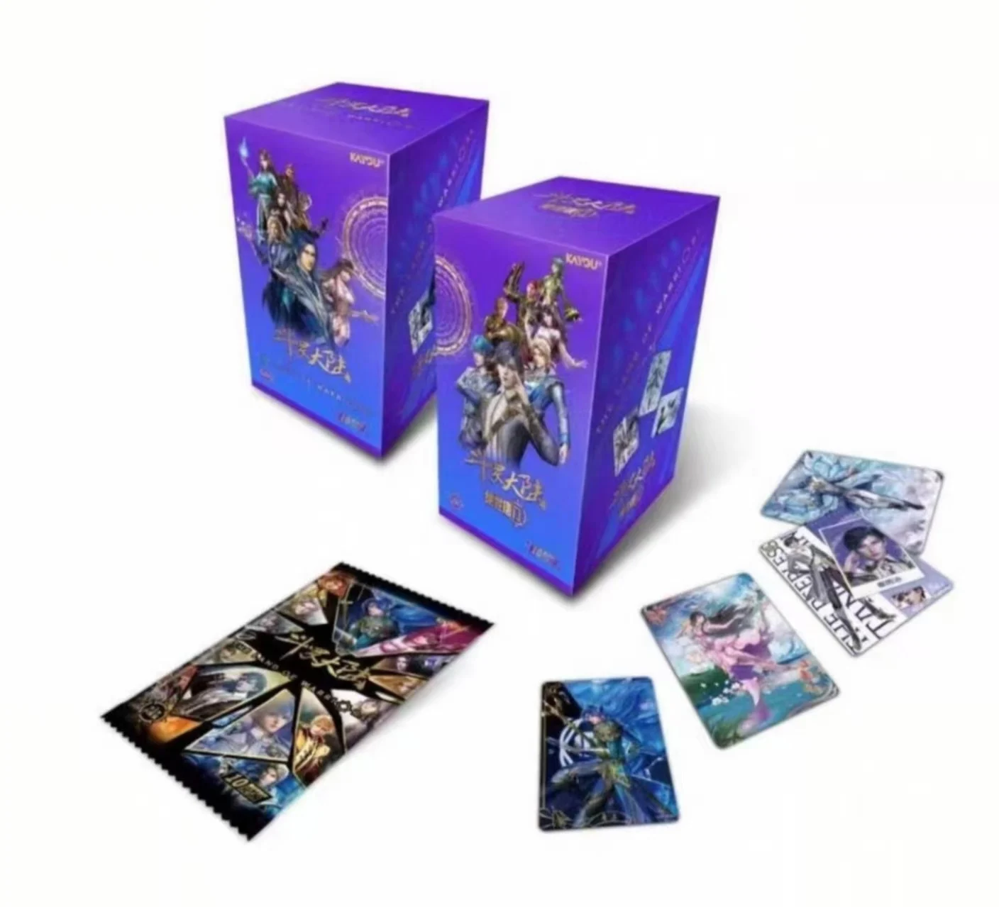 

KAYOU натуральная Douluo Continent Eternal Series, сезон 1, коллекционная карта периферийных устройств персонажей аниме, детские игрушки, Рождественский подарок