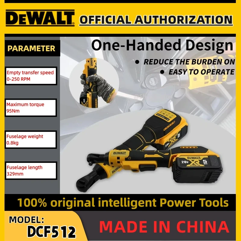 20 فولت فرش السيارات ديوالت DCF512 3/8 بوصة فرش السقاطة الزاوية اليمنى وجع LED سائق لاسلكي متغير السرعة مفتاح الطاقة