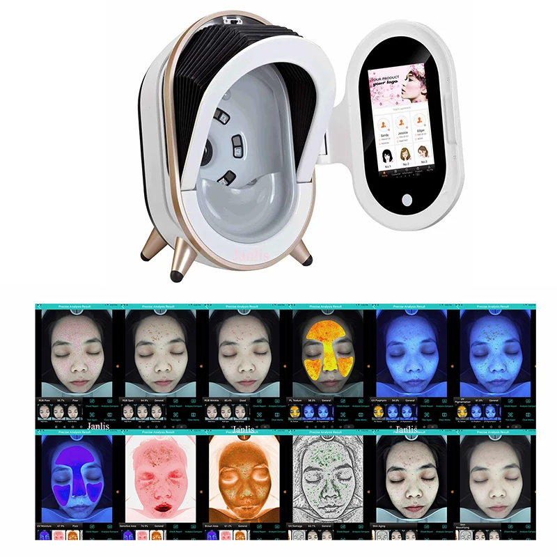 

AI Skin Analysis Machine 3D Scanner HD Screen Device Set Beauty Salon Equipment Other Skin Care Product Face Skin Analyser Tool