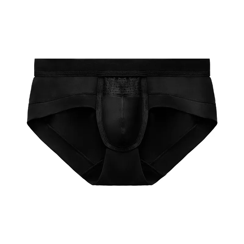 Men's underwear - triangle-shaped panty with U-shaped pocket made of modal fabric