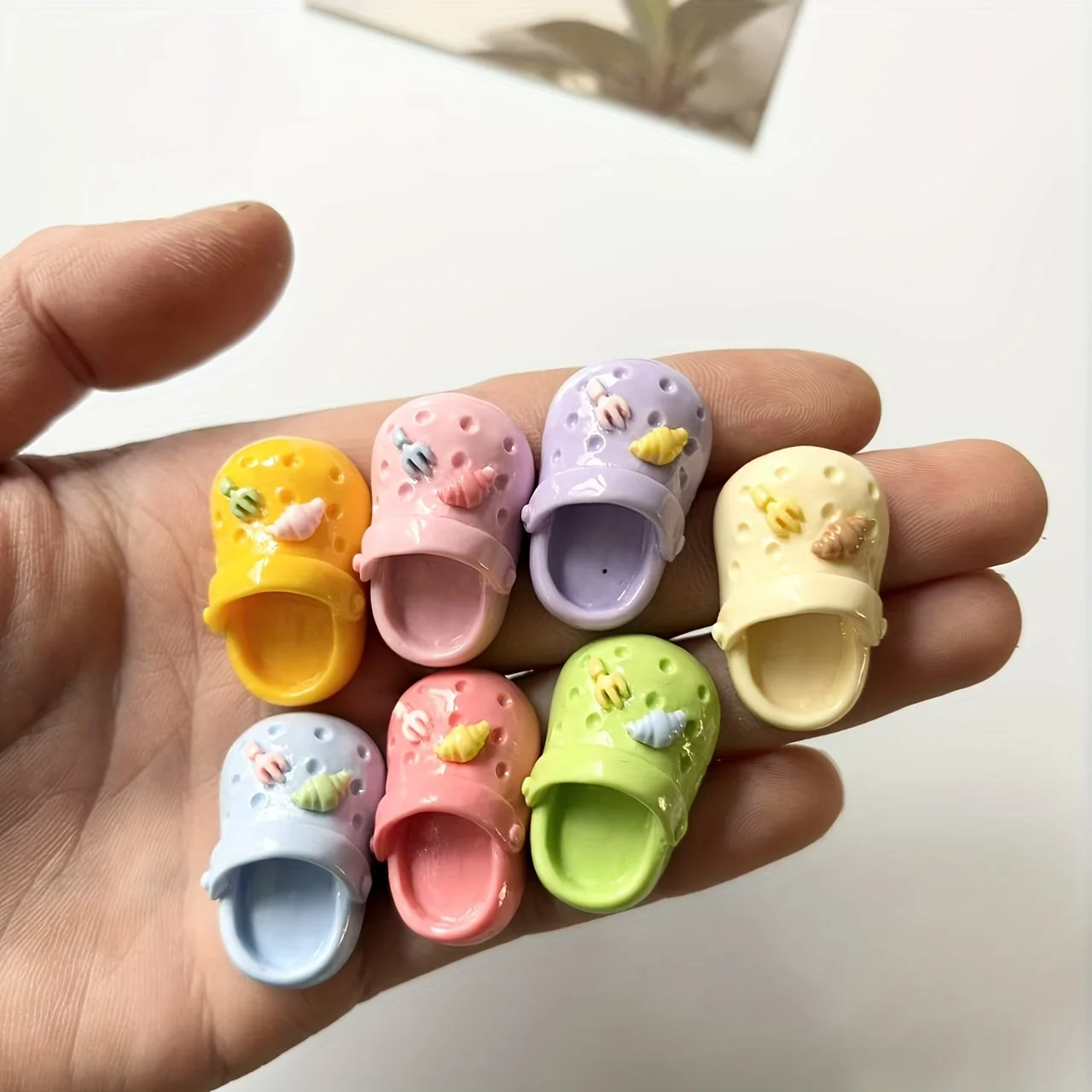 Mini Slippers, Resin Fridge Magnets, Cute Magnetic Home Decorations, Magnetic Gift Presents