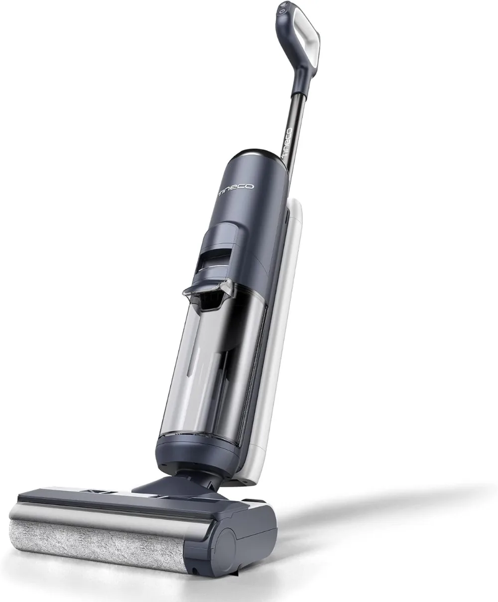 

Tineco Floor ONE S5 Smart Cordless Wet Dry Vacuum Cleaner and Mop for Hard Floors, Digital Display, Long Run Time , Space-Saving