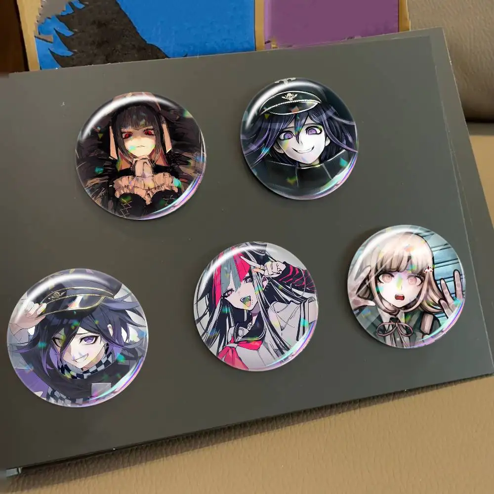 Anime Danganronpa   Badge 25 32 44 58 75 mm Round Fans Collect Friends Gifts Brooch Souvenir
