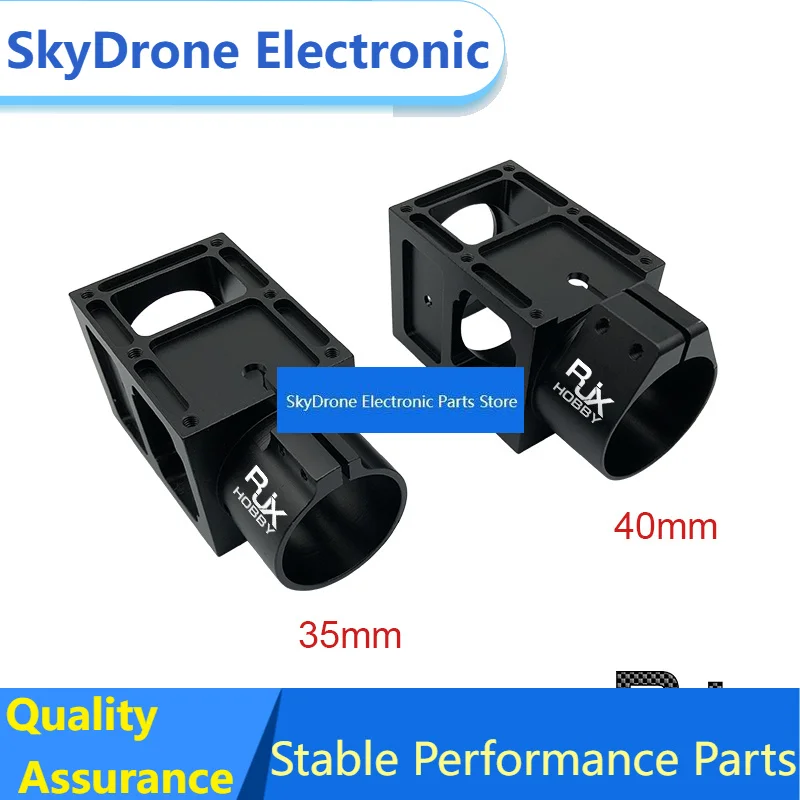 SkyDElRJXHOBBY 1 Piece 35 40 Mm Folding Side Arm Tube Component For RC Agriculture Copter Part Connector