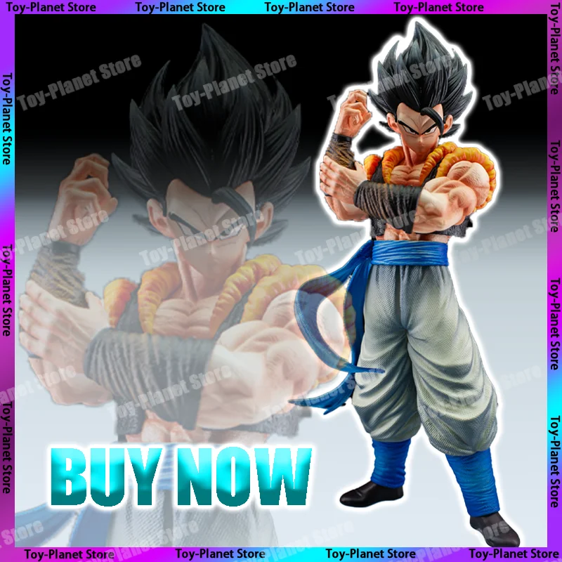 【In Stock】 Dragon Ball Z Warriors Gogeta Double Head Anime Action Figures Dbz Super Saiyan Gogeta Accessory Customized Gift Toy